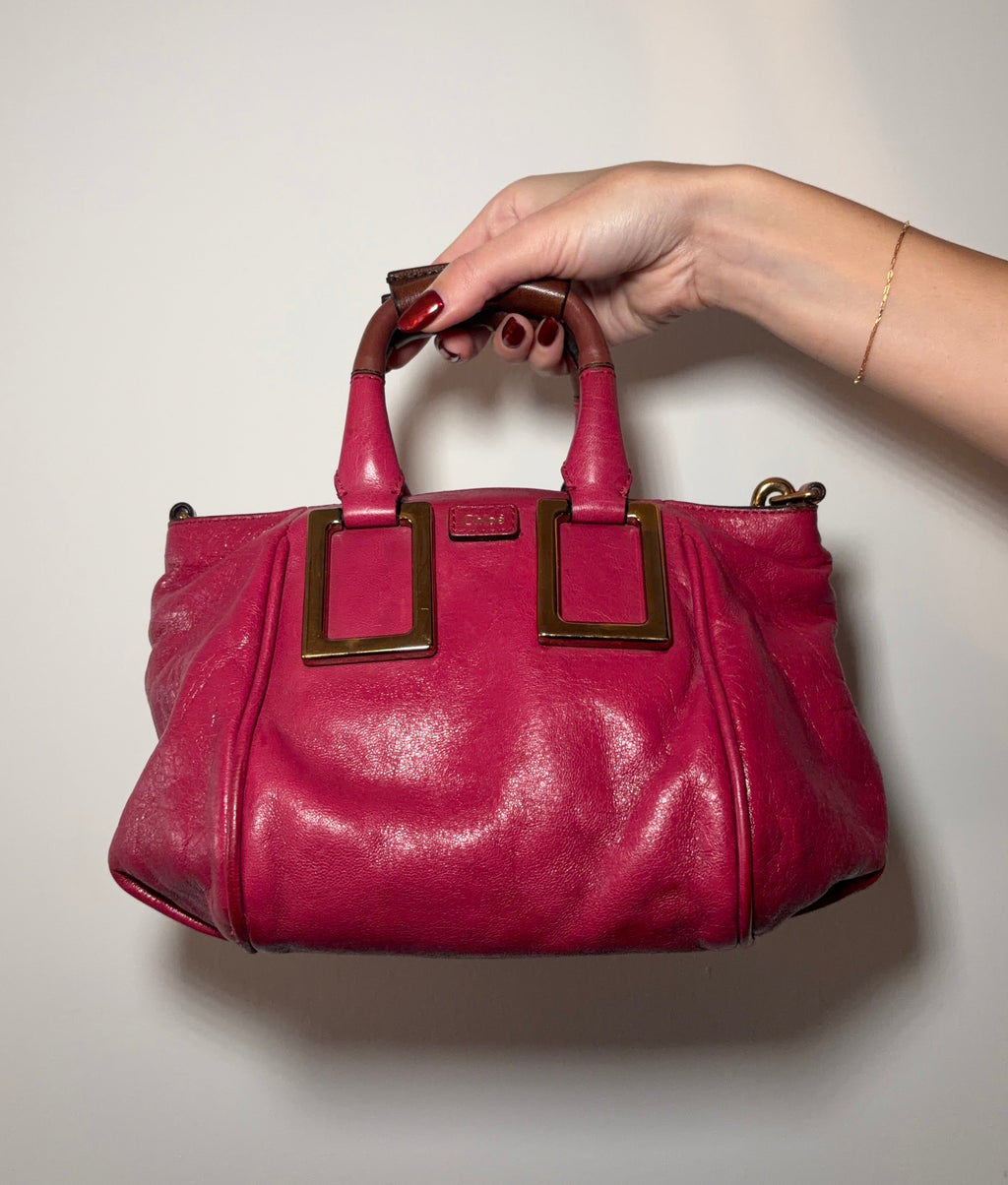 Chloe Leather Mini Tote