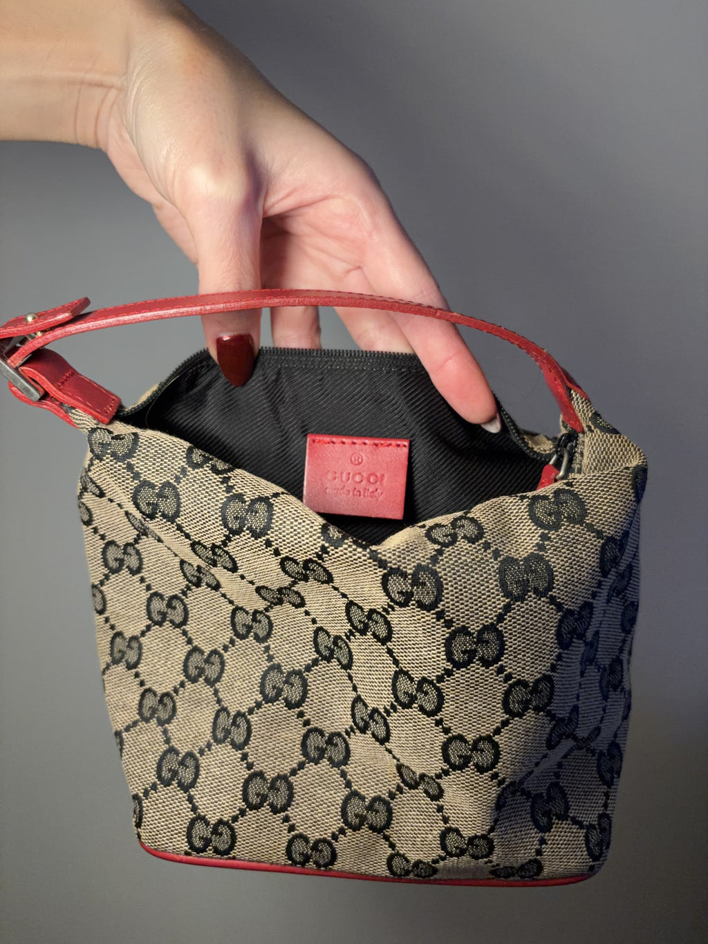 Gucci GG Canvas Grab